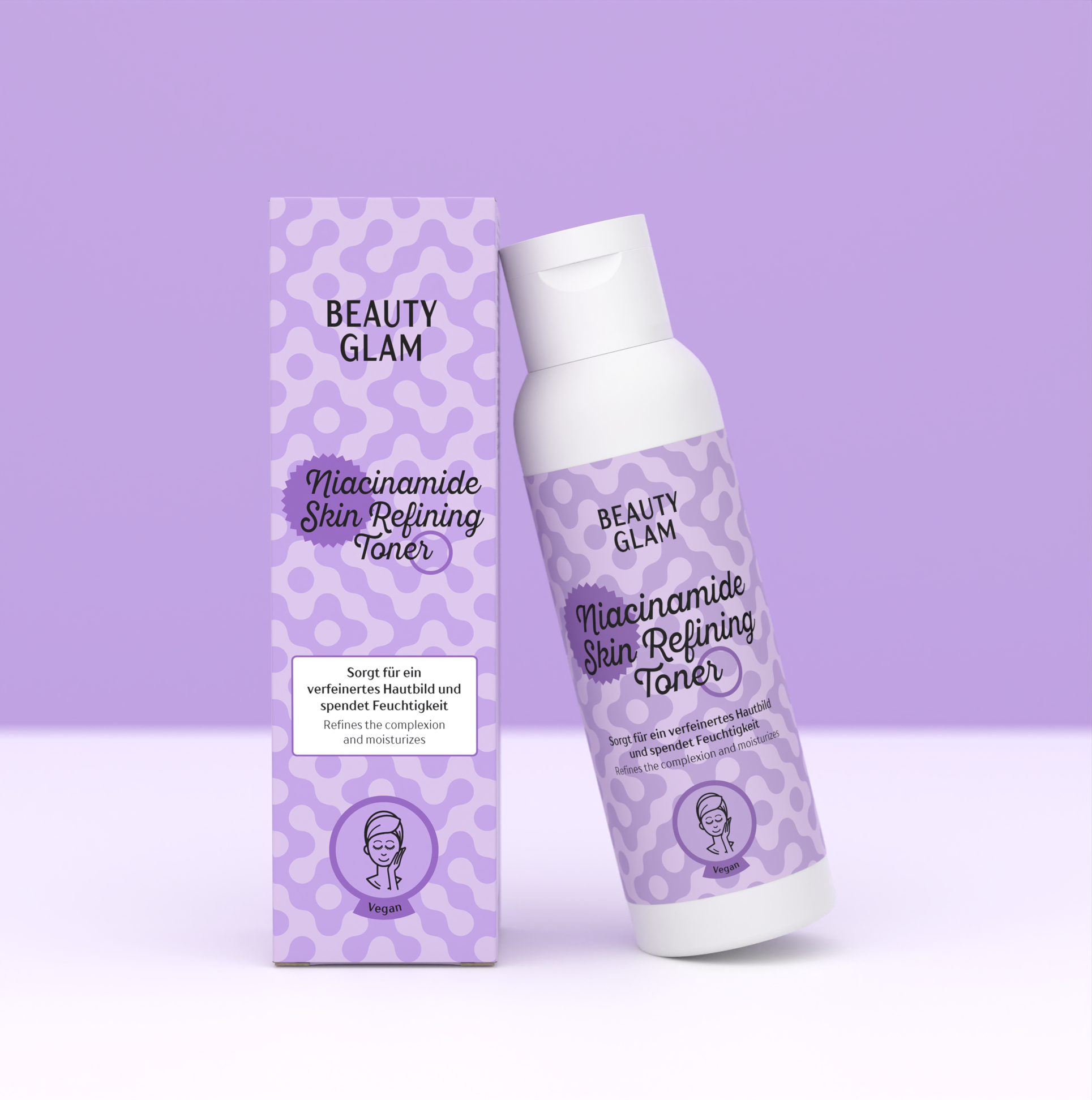 Beauty Glam Niacinamide Skin Refining Toner