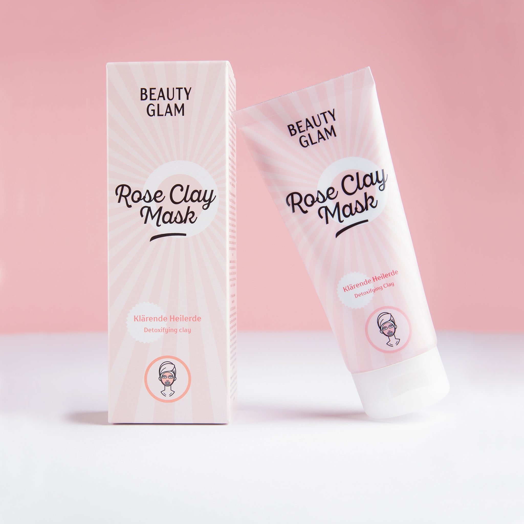 Beauty Glam Rose Clay Mask
