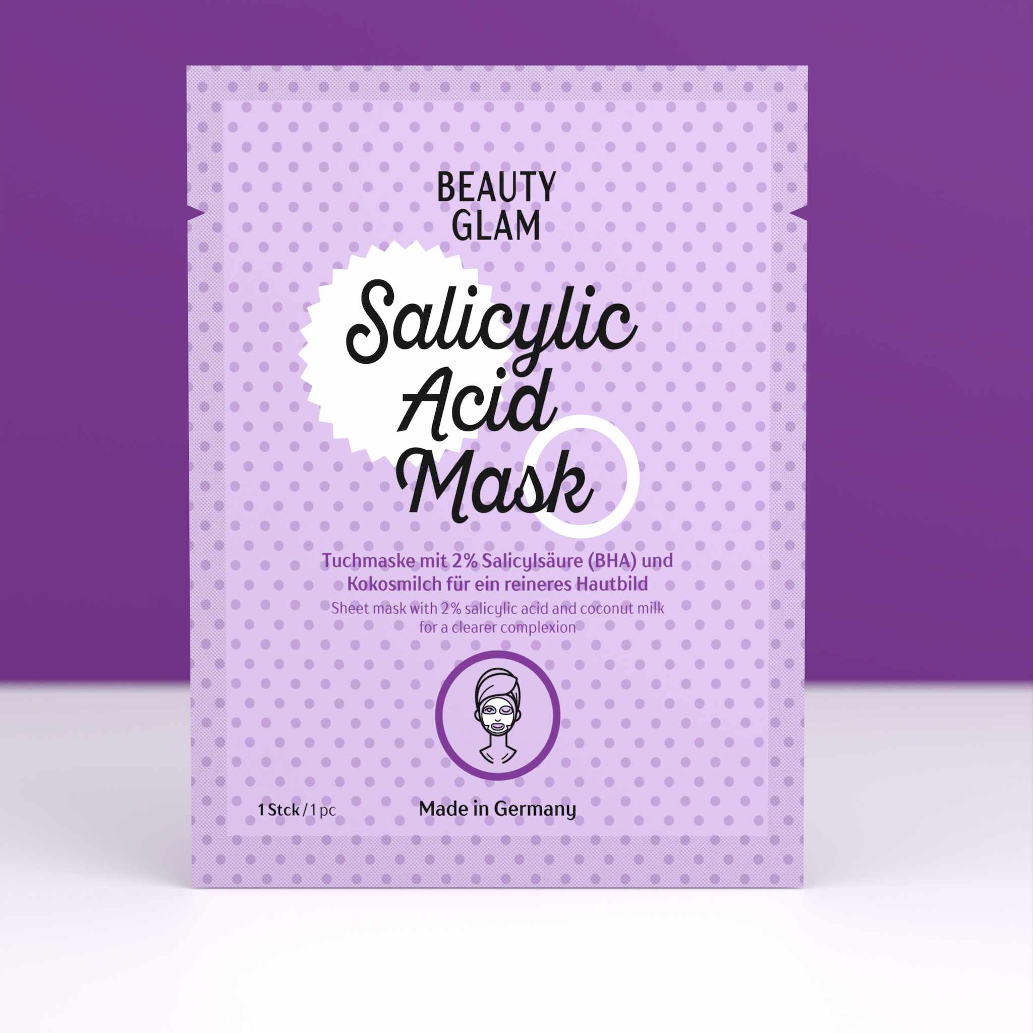 Beauty Glam Salicylic Acid Mask 5er Set