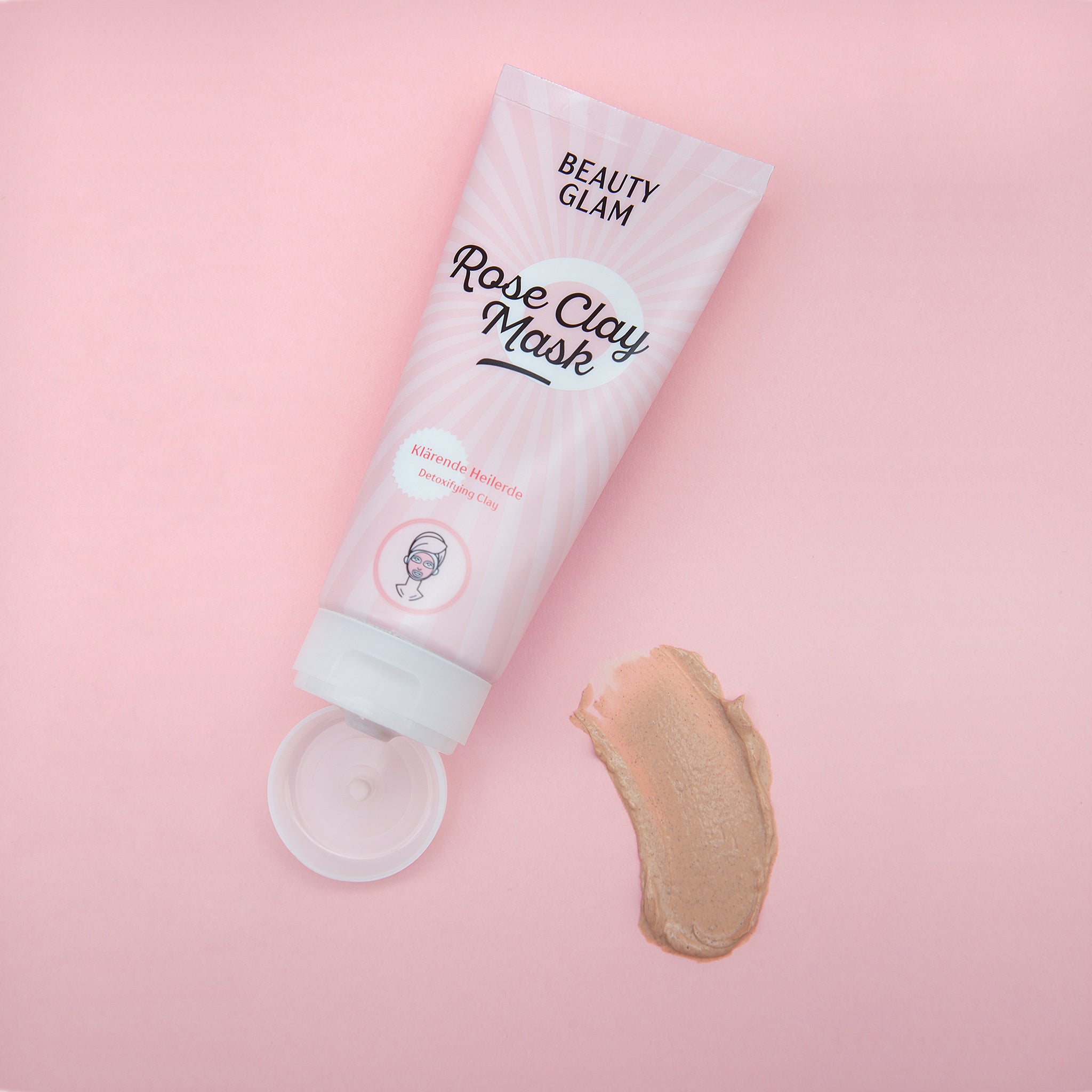 Beauty Glam Rose Clay Mask